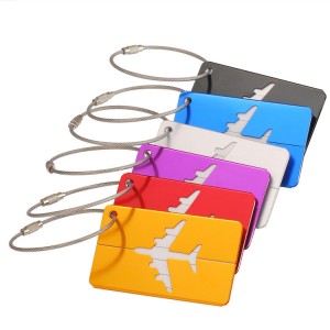 Aluminum Alloy Suitcase Tag