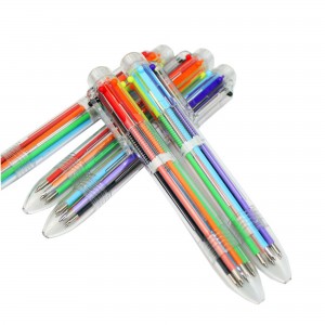 6 In 1 Multicolor Ballpoint Pen
